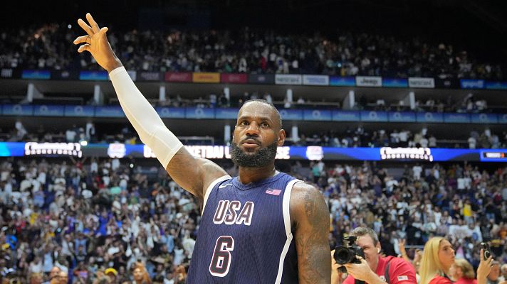 Telediario 2 - De LeBron James a Niklas Landin, pasando por Antetokounmpo, la lista de los grandes abanderados en París