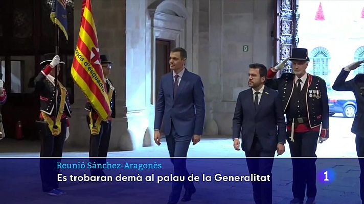 L'Informatiu - Pedro Sánchez es reunirà a Barcelona amb Pere Aragonès