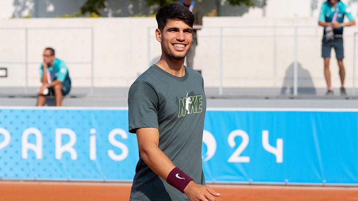Telediario 2 - Carlos Alcaraz: "Sueño con el doblete en los Juegos Olímpicos"