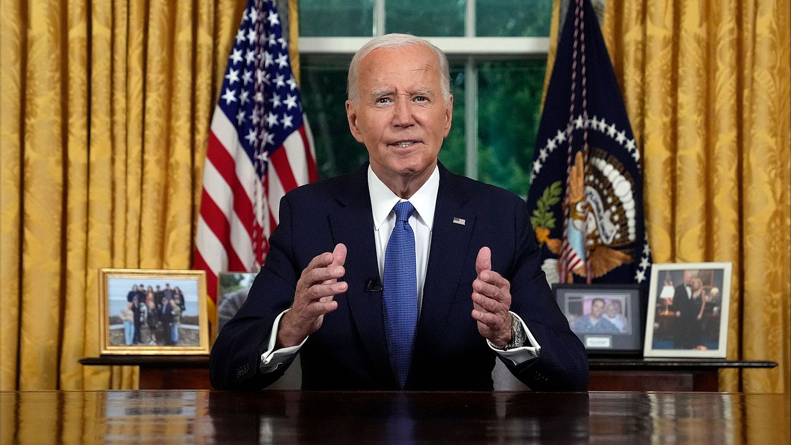 Discurso completo de Biden para explicar su retirada | Ver