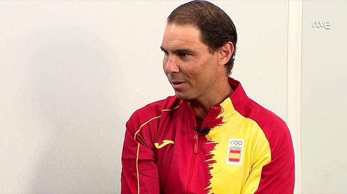 Telediario 1 - Rafa Nadal, a TVE: "Roland Garros es la pista más importante de mi carrera"