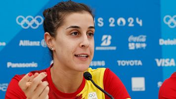 Carolina Marn: "El objetivo es ganar una nueva medalla de oro"