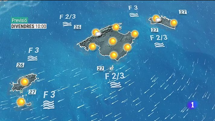 Informatiu Balear - El temps a les Illes Balears - 25/07/24