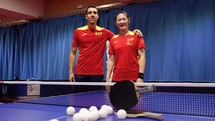 Tenis de mesa JJOO París 2024 - Álvaro Robles y María Xiao: Test a los olímpicos de pingpong