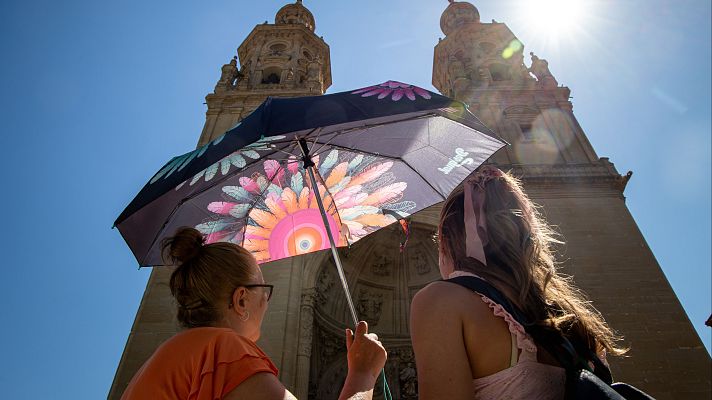 El tiempo - Los termómetros bajan de los 40 grados
