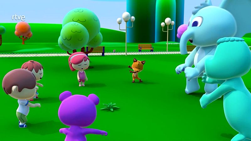 Canciones del zoo - Bailando el bugui bugui - El Reino Infantil | Ver