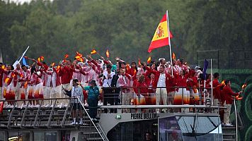 Cooper y Echegoyen, tras la apertura de los Juegos: "Ha sido impactante conocer Par�s de esta forma"