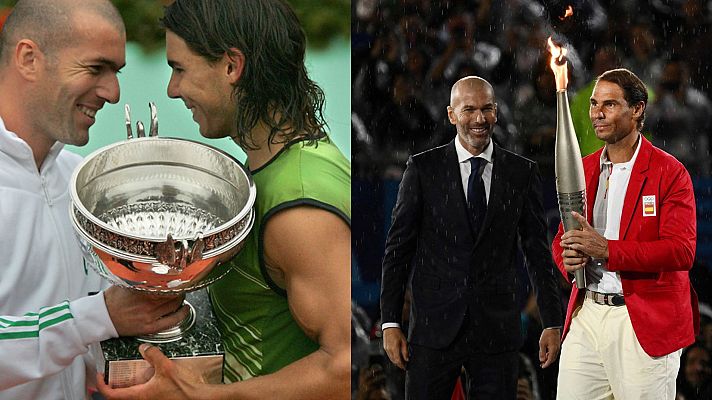 Juegos Olímpicos París 2024 - Nadal y Zidane, protagonistas en París 19 años después
