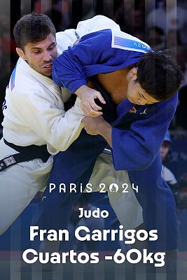 Judo JJOO París 2024 - -60 kg masculino. Francisco Garrigós  vs Ryuju Nagayama