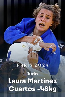 Judo JJOO París 2024 - Cuartos -48 kg F. L. Martínez (ESP) vs A. Abuzhakynova (KAZ)