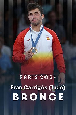 Judo JJOO París 2024 - Fran Garrigós, medalla de bronce en judo: primer metal de España en París 2024