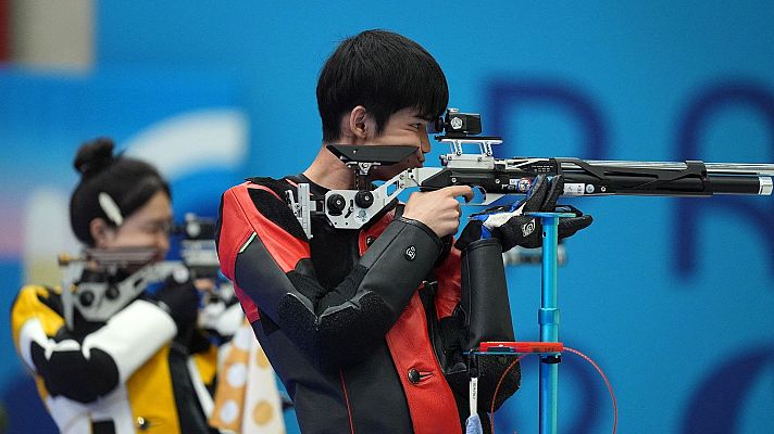 Tiro JJOO París 2024 - 10m rifle de aire equipos mixto