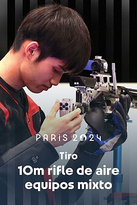 Tiro JJOO París 2024 - 10m rifle de aire equipos mixto