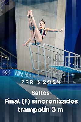 Saltos JJOO París 2024 - Final (F) sincronizados trampolín 3 m