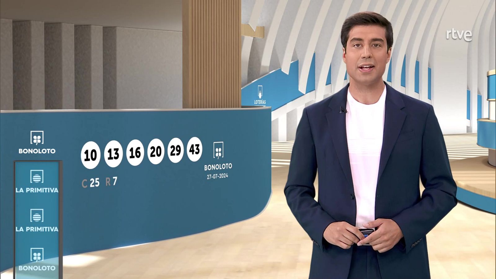 Sorteo de la Bonoloto y Primitiva del 27/07/2024 - ver ahora