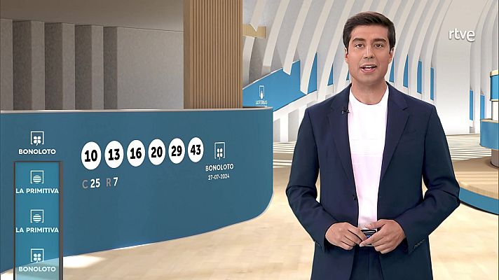 Loterías - Sorteo de la Bonoloto y Primitiva del 27/07/2024