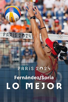 Vóley playa JJOO París 2024 - París 2024 | El debut soñado de Paula Soria en vóley playa