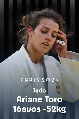 Judo JJOO París 2024 - Ronda preliminar -52 kg (F): A. Toro (ESP) vs. S. Lkhagvasuren (MGL)