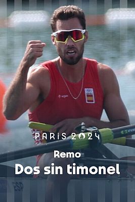 Remo JJOO París 2024 - Dos sin timonel (M). Jaime Canalejo y Javier García