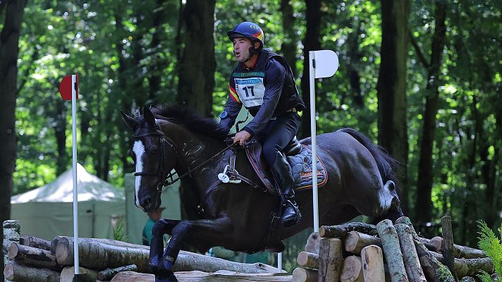 Hípica JJOO París 2024 - Concurso completo individual (M). Cross Country. Carlos Díaz.