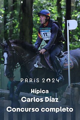 Hípica JJOO París 2024 - Concurso completo individual (M). Cross Country. Carlos Díaz.