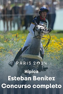 Hípica JJOO París 2024 - Concurso completo individual (M). Cross Country. Esteban Benitez