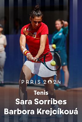 Tenis JJOO París 2024 - Individual (F): . S. Sorribes (ESP) vs. B. Krejcikova (CZE)