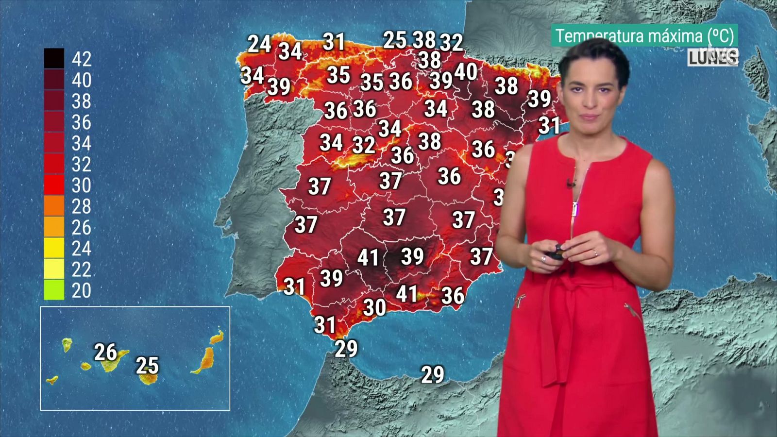Las temperaturas máximas aumentarán en noroeste, centro norte y área mediterránea sur - ver ahora