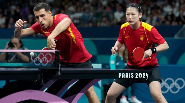  - María Xiao y Álvaro Robles, diploma olímpico para la primera pareja mixta de tenis de mesa de España