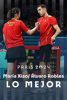  - María Xiao y Álvaro Robles, diploma olímpico para la primera pareja mixta de tenis de mesa de España