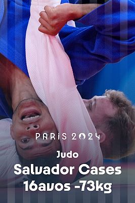 Judo JJOO París 2024 - -73 kg (M): S. Cases (ESP) vs. F. Njie (GAM)