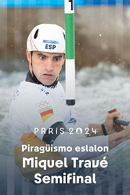 Piragüismo JJOO París 2024 - Slalom: Canoa Individual (M). Semifinal