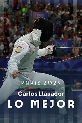 Esgrima JJOO París 2024 - Llavador consigue la primera victoria olímpica en esgrima en 16 años, pero cae ante Hamza