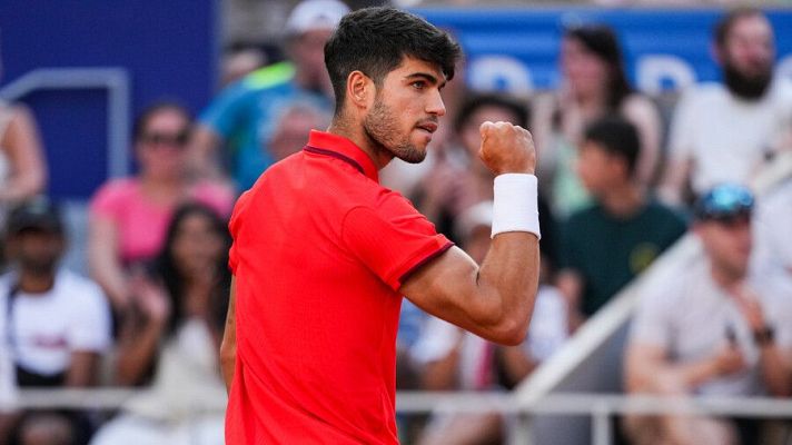 Tenis JJOO París 2024 - Alcaraz - Griekspoor | Tenis: Carlos no baja el ritmo y pasa a tercera ronda
