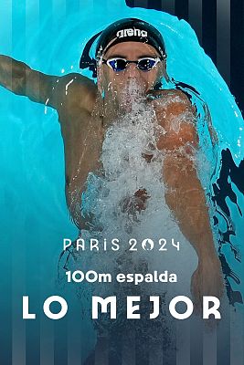 Natación JJOO París 2024 - Hugo González finaliza sexto en los 100m espalda