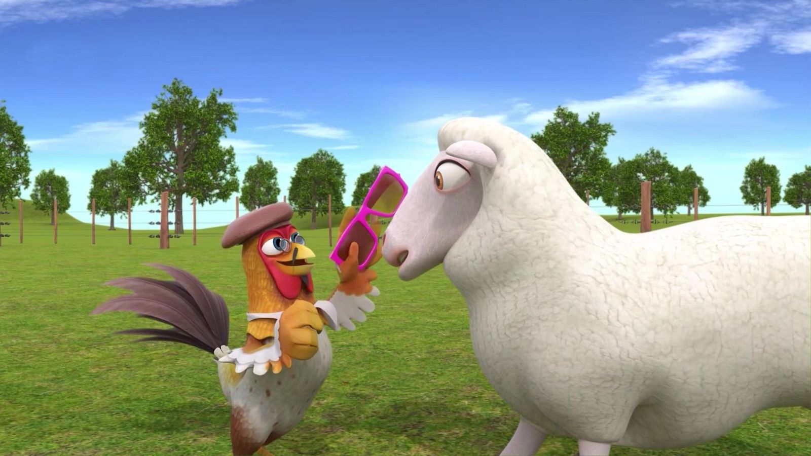 La granja de Zenon - Una oveja toda blanca - El Reino Infantil | Ver