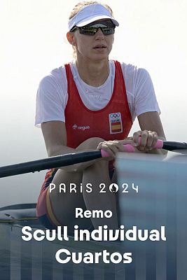 Remo JJOO París 2024 - Cuartos. Scull individual (F) y semifinal doble scull (M)