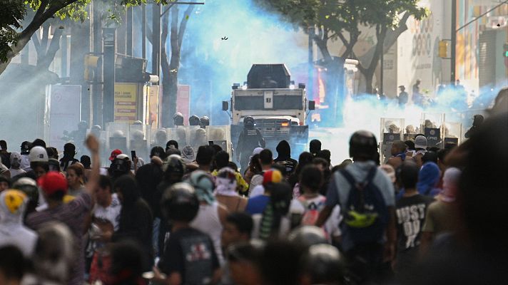 Informativo 24h - Las protestas postelectorales en Venezuela dejan decenas de detenidos