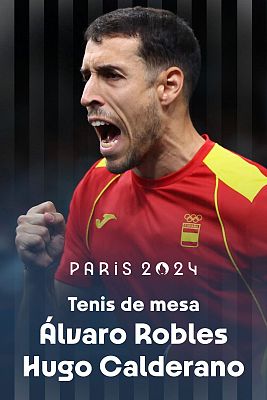 Tenis de mesa JJOO París 2024 - Individual (M): A. Robles (ESP) vs. H. Calderano (BRA)
