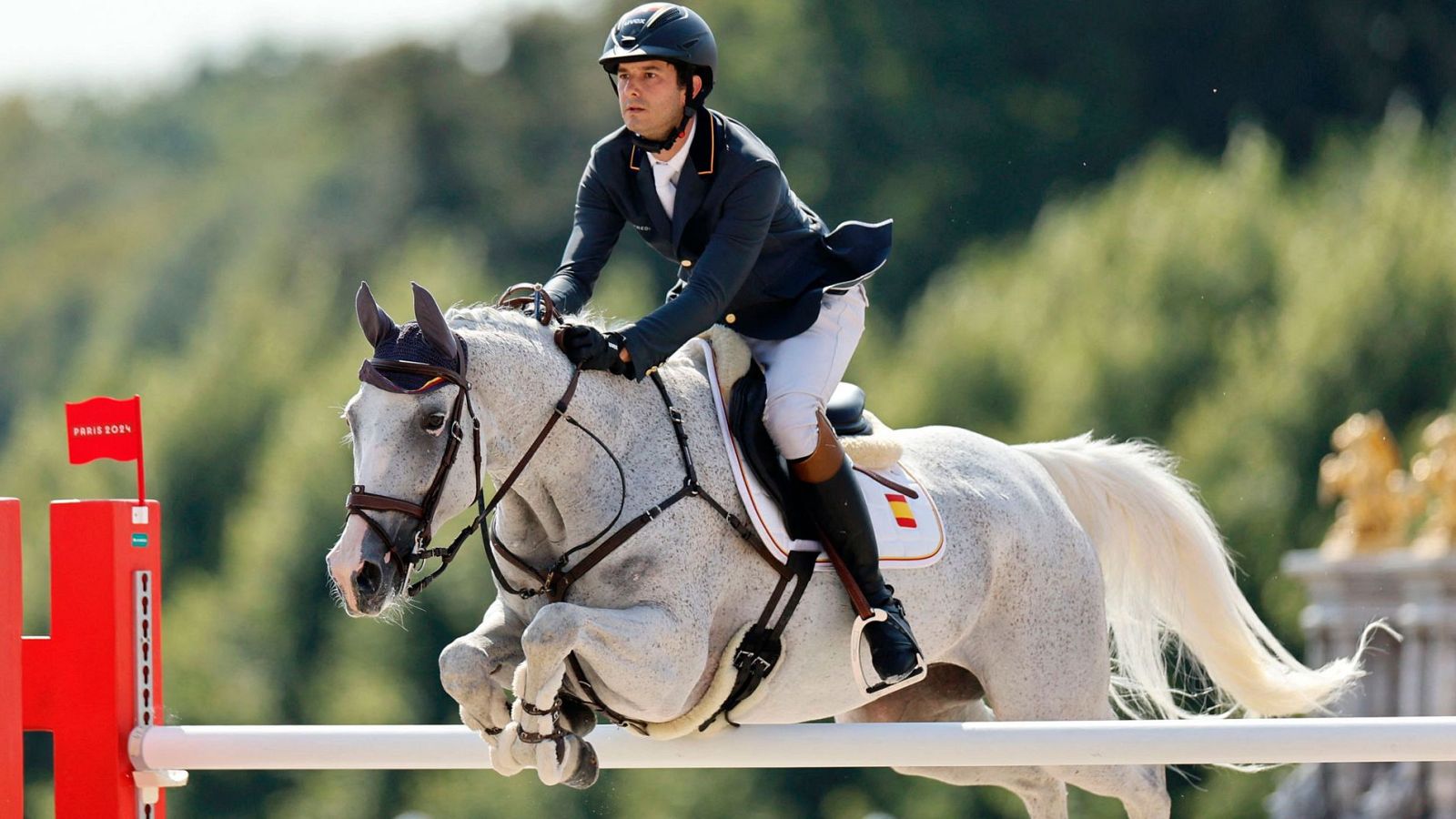 París 2024 - Hípica: Compactado clasificatorias. Concurso completo individual. Intervención del español de Esteban Benítez. - Ver ahora