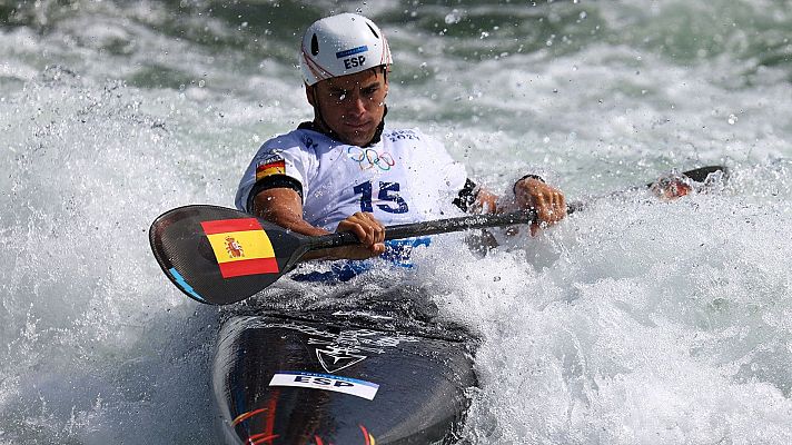 Piragüismo JJOO París 2024 - Slalom: Kayak Individual (M): Segunda carrera