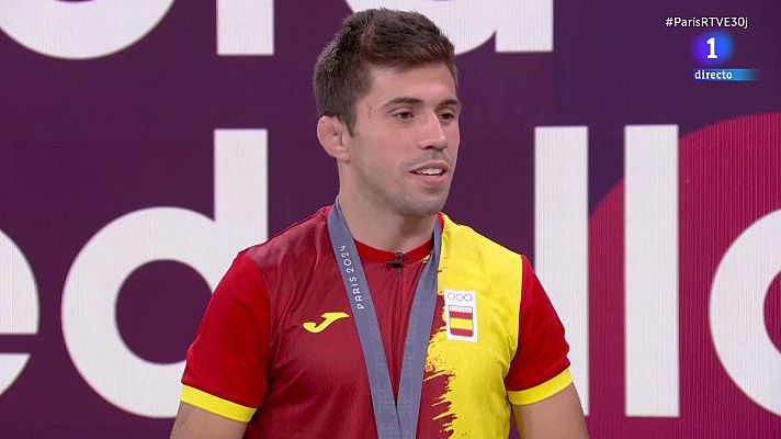 Judo JJOO París 2024 - Garrigós: "Nagayama me pidió perdón por no darme la mano"