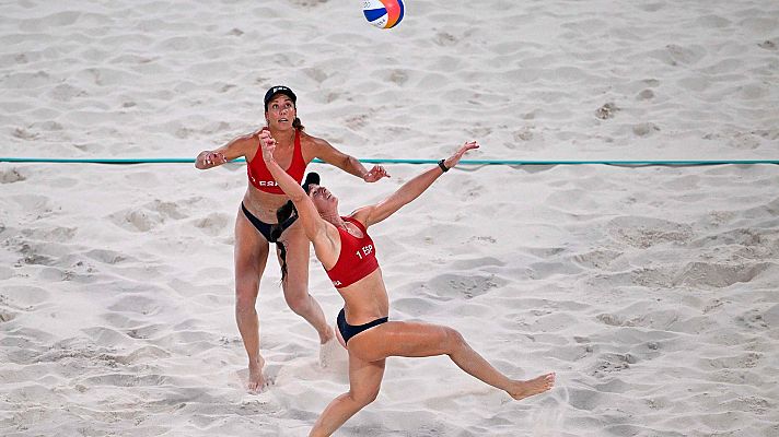 Vóley playa JJOO París 2024 - Grupo A: Ana Patricia / Duda (BRA) vs. Liliana/Paula (SPA)