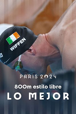 Natación JJOO París 2024 - Natación 800 m libres (M): Daniel Wiffen hace historia para Irlanda con el primer oro
