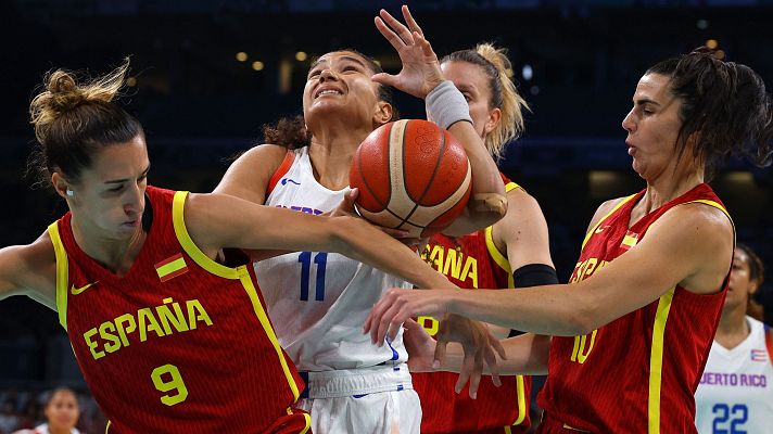 Baloncesto JJOO París 2024 - Grupo A: Puerto Rico - España (F)