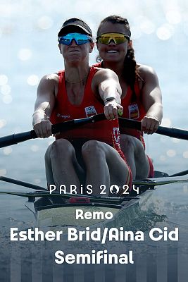 Remo JJOO París 2024 - Semifinal. Dos sin timonel (F)