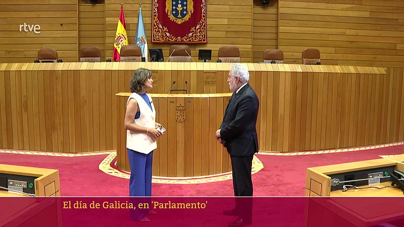 Miguel Santaelices-Presidente del Parlamento de Galicia | Ver