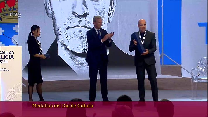 Parlamento - Medallas Día de Galicia