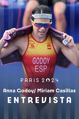 Triatlón JJOO París 2024 - Anna Godoy: "Se tenía que haber repetido la salida"