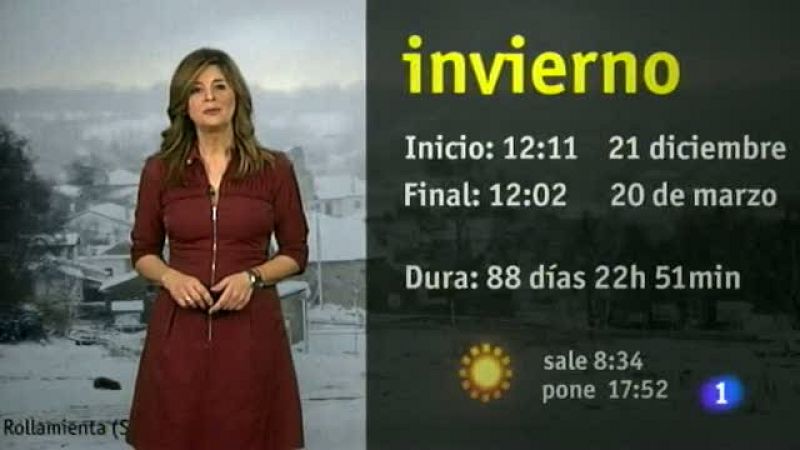 El tiempo en Extremadura - 20/12/12 | Ver